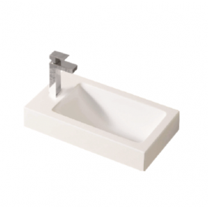 Square Poly-Marble 450 Basin-TOP